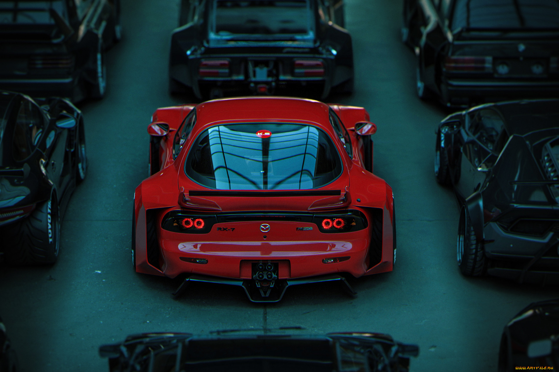 mazda rx-7, ,  , mazda, rx7, rx-7, , , japan, legend, , 